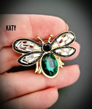 Big Green Crystal Bumble Bee