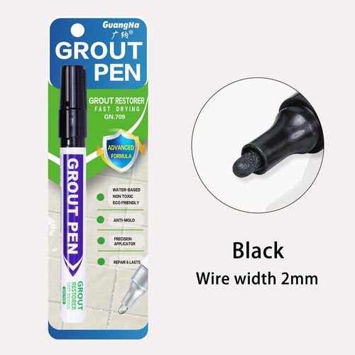 Tile grout whitening pen - whitening,