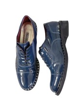 Marco Moreo Milano Blue Patent