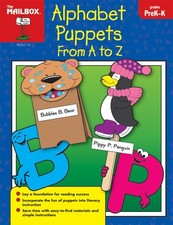 Alphabet Puppets A to Z (PreK-K)