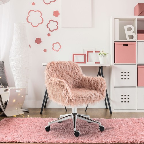 Swivel faux fur - swivel, chair