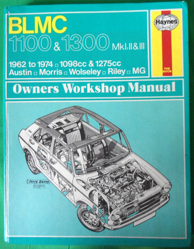 Haynes manual blmc - manual, 1300