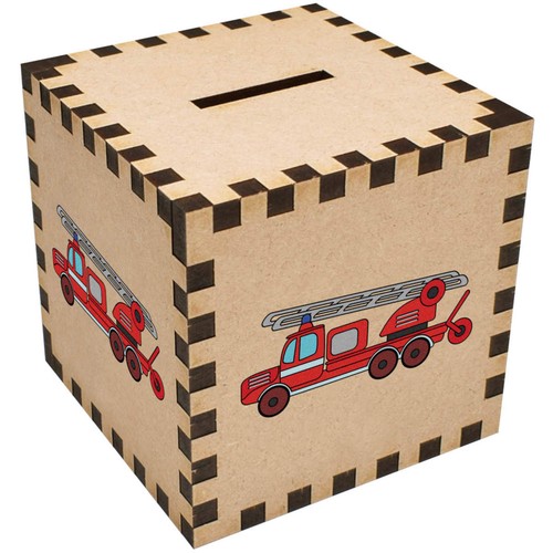 Red fire truck - fire, truck'