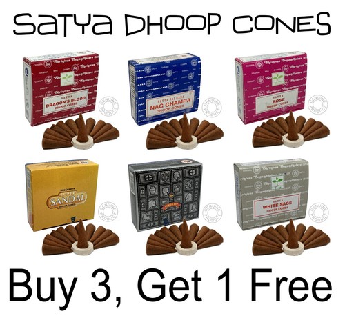 Satya incense cones - incense,