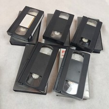 5 x VHS BLANK VIDEO CASSETTE