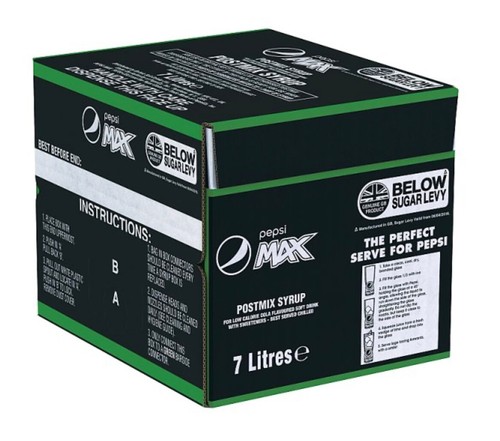 Pepsi max sugar cola - sugar,