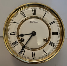 Hermle Time & Strike Wall Clock Movement with Dial, Pendulum, Chime, Key 141-071