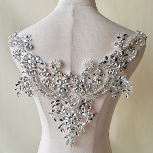 Neckline trimming with - v-neckline,
