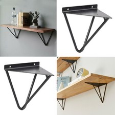 2Pcs Iron Wall Shelf Bracket