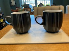 Denby Jet Stripes Large Curve