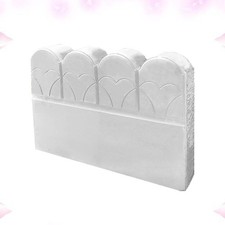 Fence Mold Garden Moulds Concrete for Ornaments Baby Cement