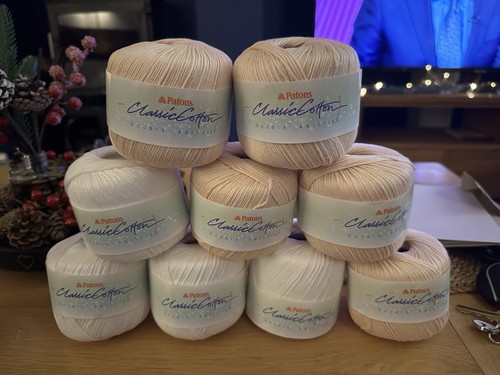 Cotton yarn cream - cotton, x
