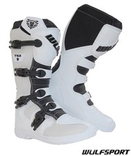 Wulfsport Trackstar Motocross Boots Off Road Motorcross Quad MX Adult Track Boot