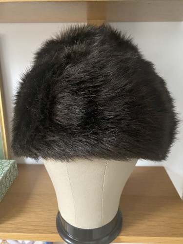 1950s ladies fur hat - 1950s,