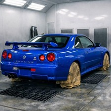 Exterior paint respray service