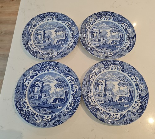 Spode italian blue and - 4, x