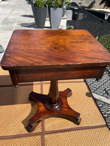 Antique regency pedestal - antique,