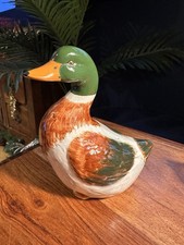 Vintage Ceramic Mallard Duck