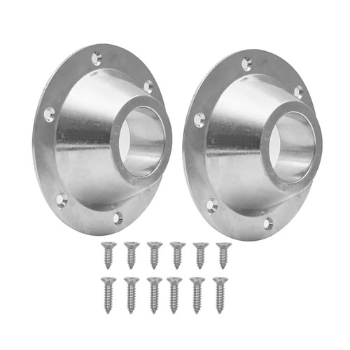 2pcs table bases aluminium - 2pcs,