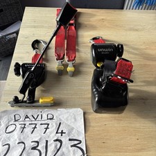 UNWIN Quatro Wheelchair Straps -complete Set With Passenger 3point Seat Belt