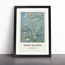 Almond Blossom Brancehs Vol.1 Vincent Van Gogh Exhibition Framed Canvas Wall Art