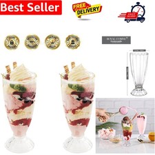 Set of 2 Dessert Cups 12oz