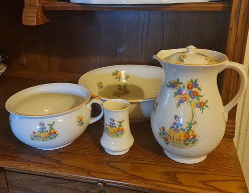 1930s burleigh ware - 1930s, bathroom