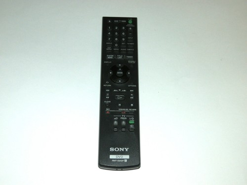 Sony rmt d242p vhs dvd - sony,