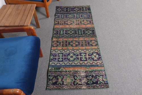 Turkish vintage rug 2x5 - turkish, 2,2x5,6