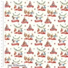 Peter Rabbit Christmas Fabric