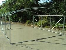 Frame Only 4m x 3.5m Poly Tunnel Polytunnel Greenhouse Green House Polly Tunnel
