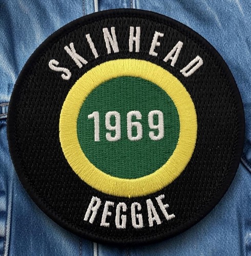 Ska reggae skinhead patch - ska,