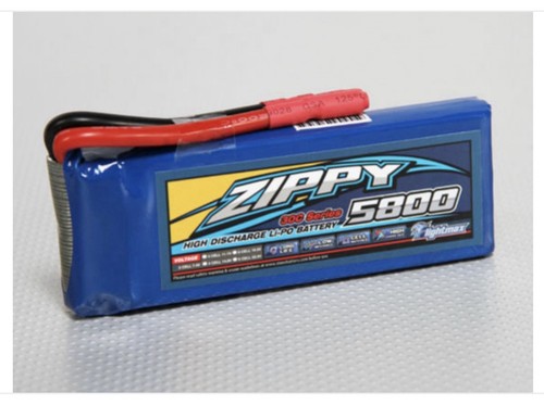 Zippy 5800mah 30c lipo - 5800mah,