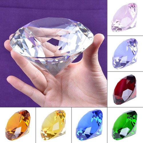 Clear crystal diamond glass - clear,