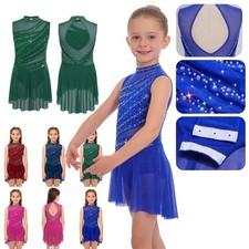 UK Girls Dance Dress Sheer