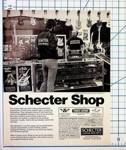 Schecter shop vintage guitar - vintage,