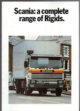 Scania Rigid Trucks 1984 UK