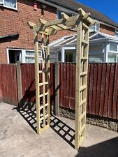 garden arch arbour with a gate ebay message first to check delivery to your area