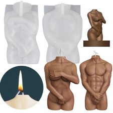 Funny Men Shy Women Body Art Mold 3D Silicone Mould for Candle Gypsum