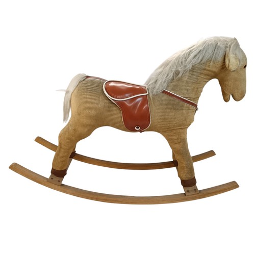 Rocking horse vintage wooden - horse,