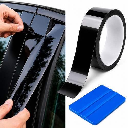 Gloss black chrome - black,