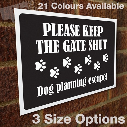 Please keep the - shut,