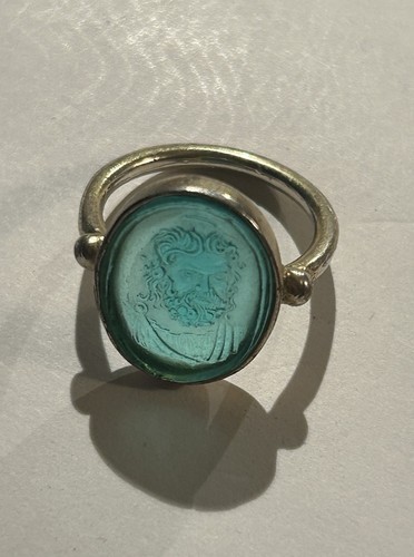 Vintage sterling silver blue - vintage,