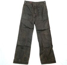 Marlboro classics men’s Wax Waxed Utility trousers pants Size WAIST 31 / LEG 34