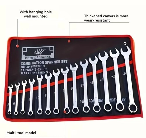 Pocket tool roll organizer - pocket,
