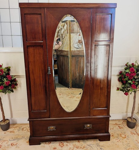 Edwardian mahogany oval - edwardian,