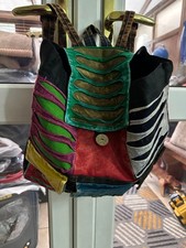Patchwork Backpack for Ladies