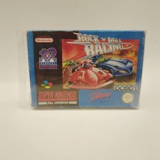 Boxed with manual ROCK "N" ROLL RACING  Super Nintendo SNES pal