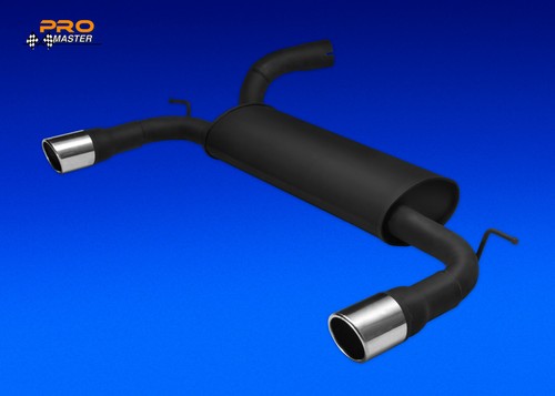 Exhaust rear silencer back - exhaust,