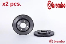 X2 PCS FRONT BRAKE DISC SET LEFT & RIGHT 09.9610.75 BREMBO I